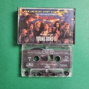 Jon Bon Jovi Blaze of Glory Cassette 1990 PolyGram